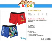 CALÇÃO MICKEY